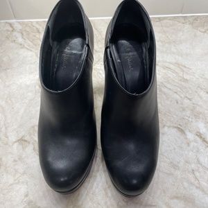 Cole Haan Shoes Cole Haan Nike Air Bootie Ankle Boots Black Leather Size 8, 8B